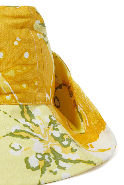 قبعة باكيت لولي بطبعة زهور لوريتا